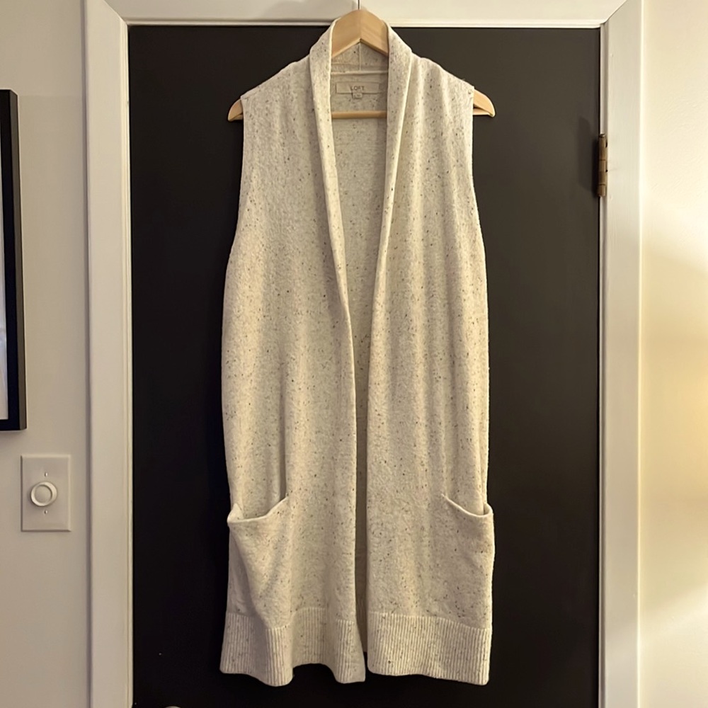 Loft sweater jacket